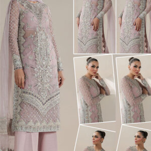 Front Fully Sequence Embroidered And fully Adda work  Embroidered Dupatta With Allover Hand Tunching Work 4 Side Indian Lace Attached Ready to wear