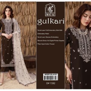 Brand : Gulkari  Fabric : Lawn  Slab